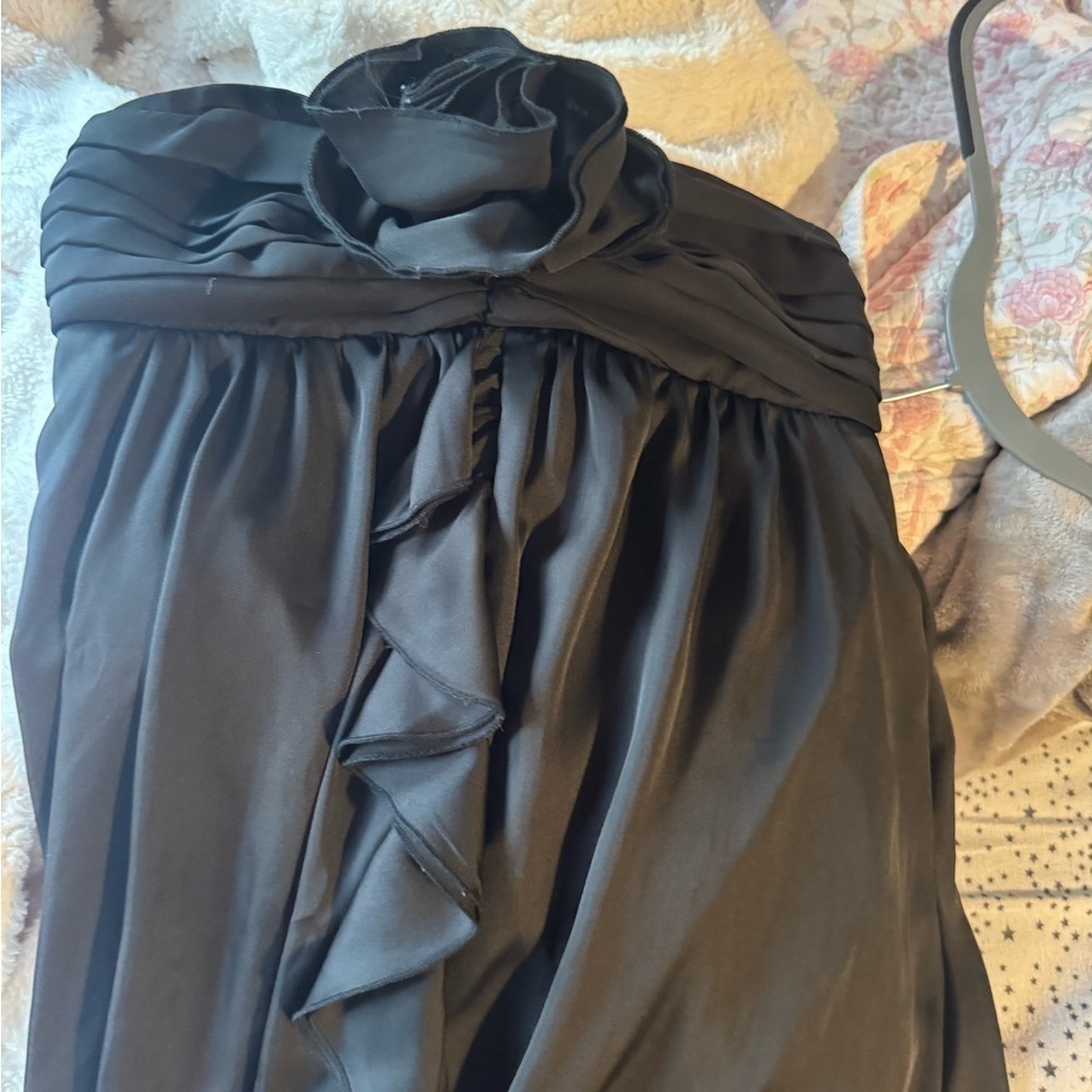 Trixxi Black Strapless Dress